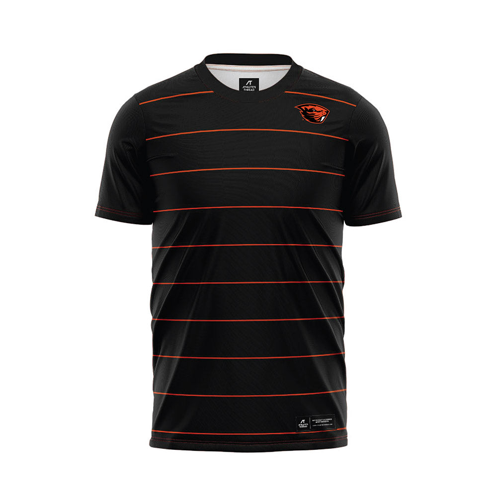 Oregon State - NCAA Women's Soccer : Keaton Mitchell - Black Soccer Jersey-0