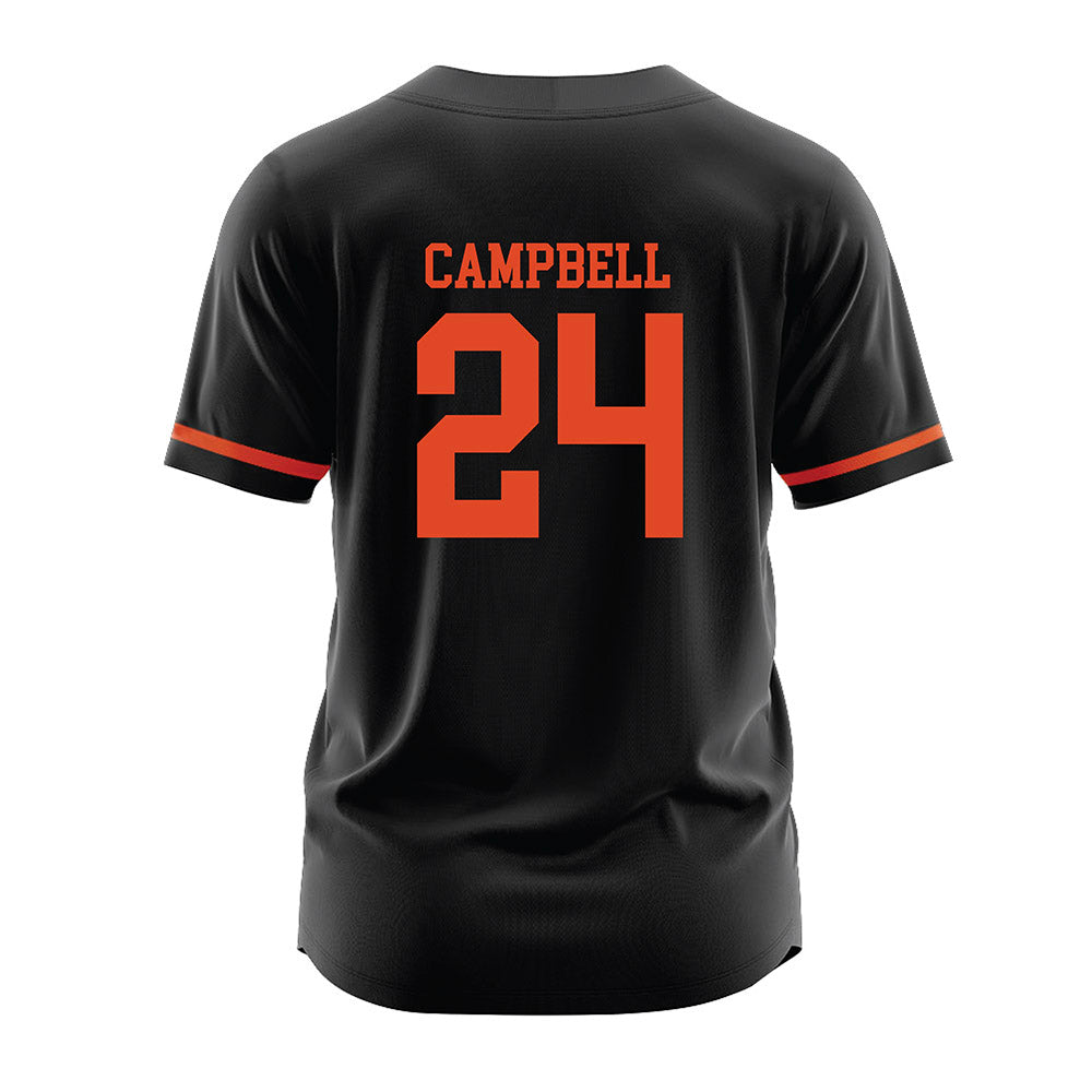 Oregon State - NCAA Softball : Lici Campbell - Black Jersey-1