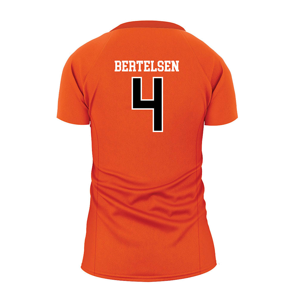 Oregon State - NCAA Women's Volleyball : Isabel Bertelsen - Orange Volleyball Jersey-1