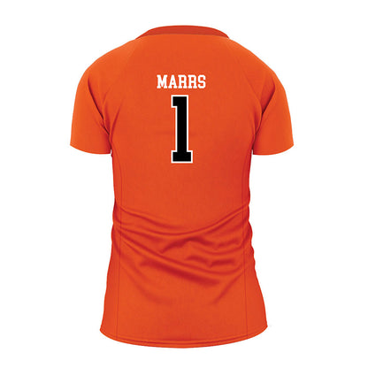 Oregon State - NCAA Women's Volleyball : Alana Marrs - Orange Volleyball Jersey-1