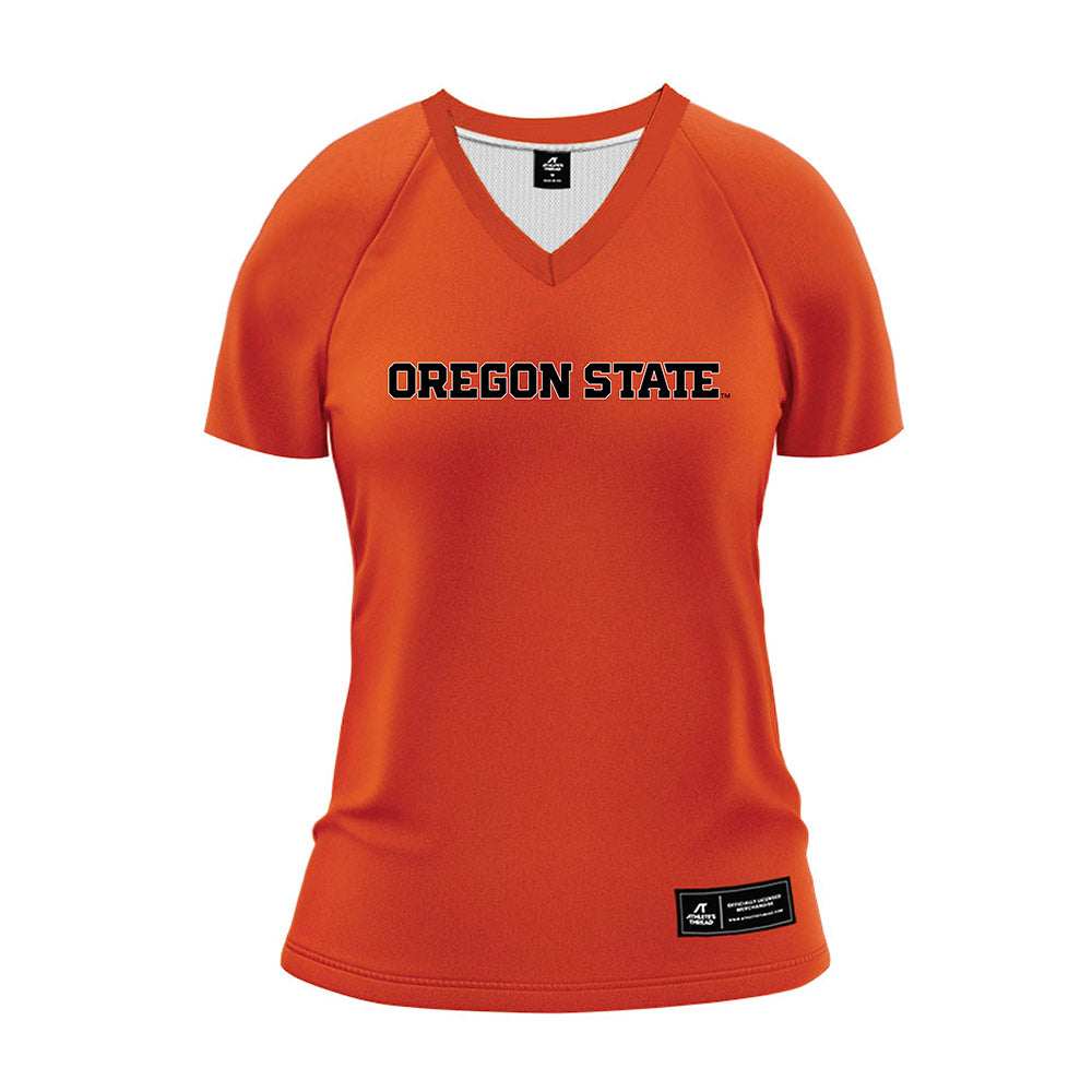 Oregon State - NCAA Women's Volleyball : Taylor Treahy - Orange Volleyball Jersey-0
