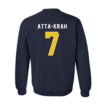 Neumann - NCAA Men's Soccer : Zion Atta-Krah - Classic Shersey Crewneck Sweatshirt-1