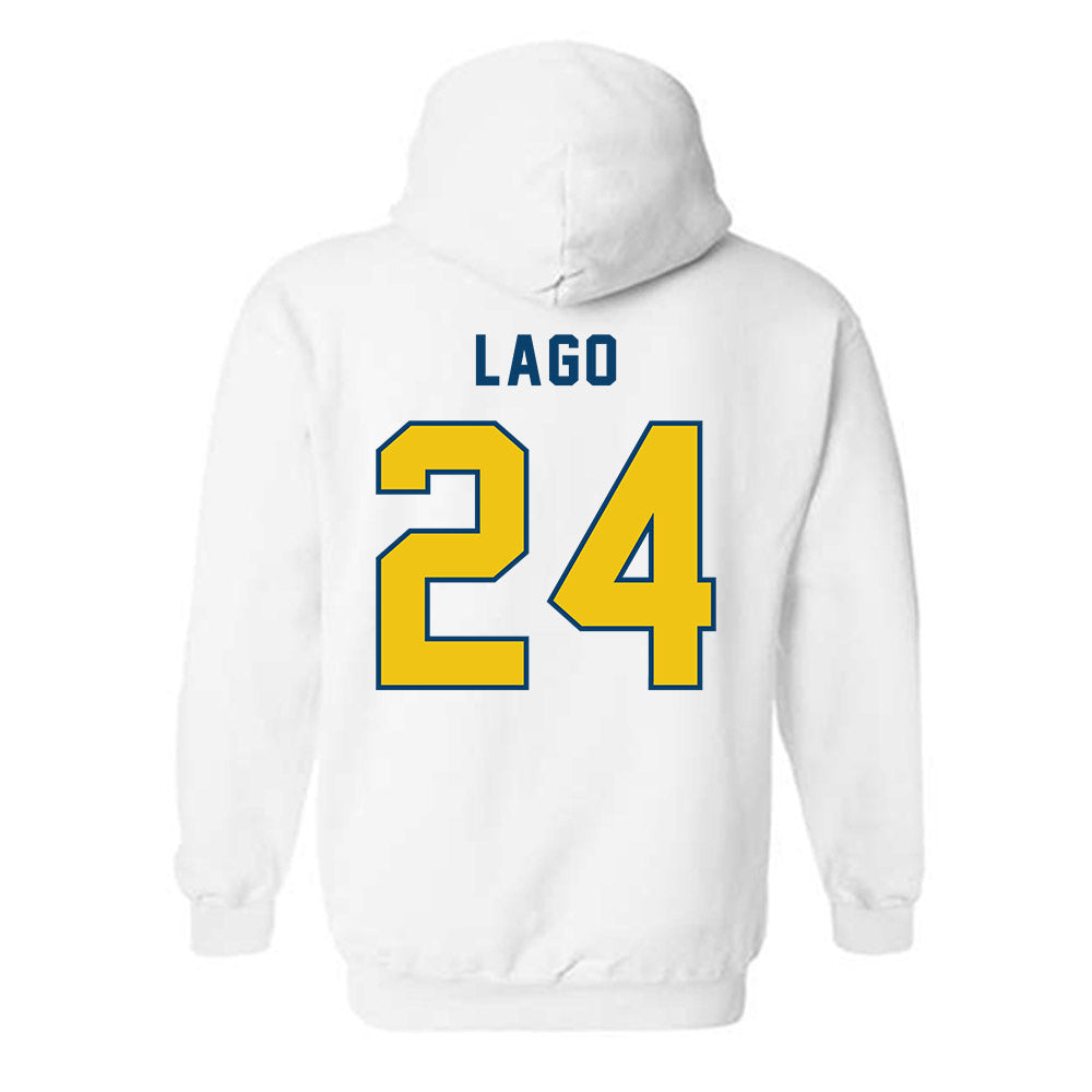 Neumann - NCAA Men's Lacrosse : Michael Lago - Classic Shersey Hooded Sweatshirt-1