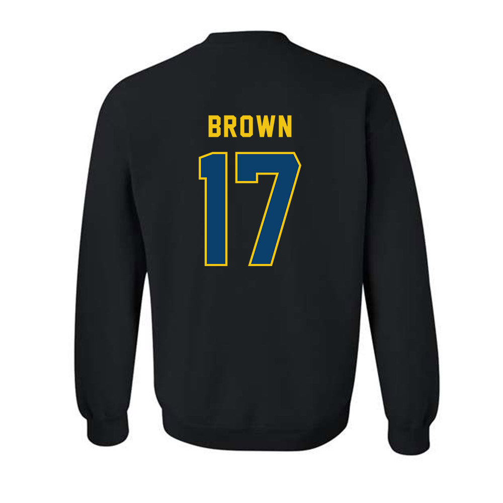Neumann - NCAA Baseball : Max Brown - Classic Shersey Crewneck Sweatshirt-1