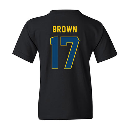 Neumann - NCAA Baseball : Max Brown - Classic Shersey Youth T-Shirt-1