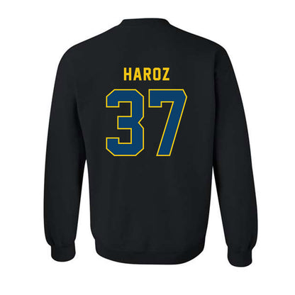 Neumann - NCAA Baseball : Justin Haroz - Classic Shersey Crewneck Sweatshirt-1