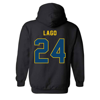 Neumann - NCAA Men's Lacrosse : Michael Lago - Classic Shersey Hooded Sweatshirt-1