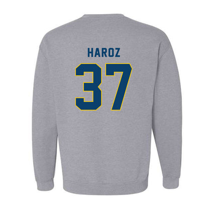 Neumann - NCAA Baseball : Justin Haroz - Classic Shersey Crewneck Sweatshirt-1