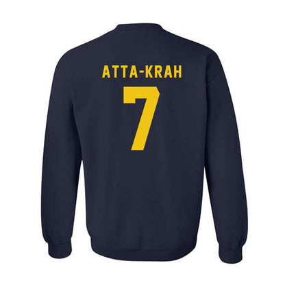 Neumann - NCAA Men's Soccer : Zion Atta-Krah - Classic Shersey Crewneck Sweatshirt-1