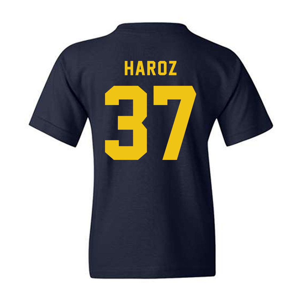 Neumann - NCAA Baseball : Justin Haroz - Classic Shersey Youth T-Shirt-1