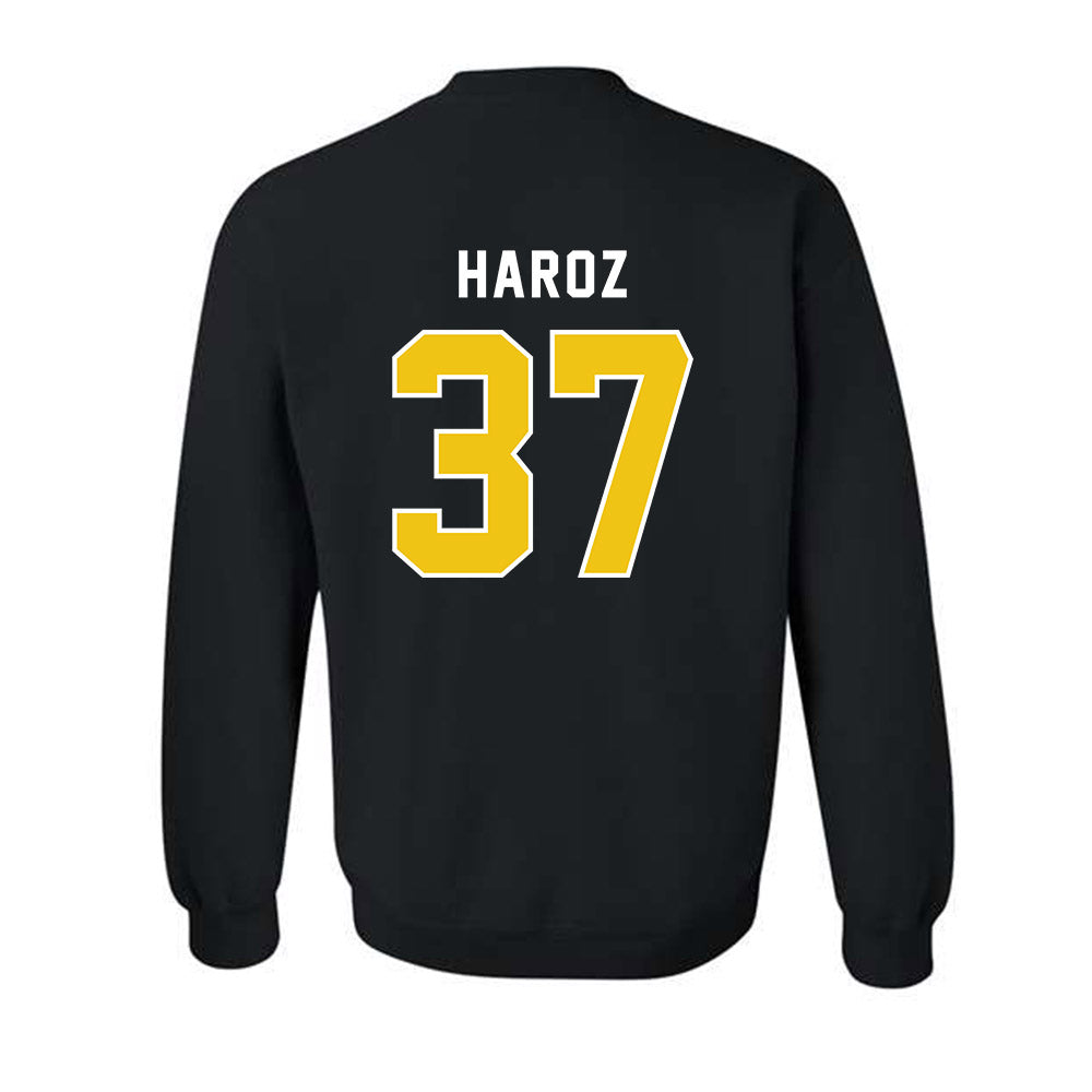 Neumann - NCAA Baseball : Justin Haroz - Classic Shersey Crewneck Sweatshirt-1