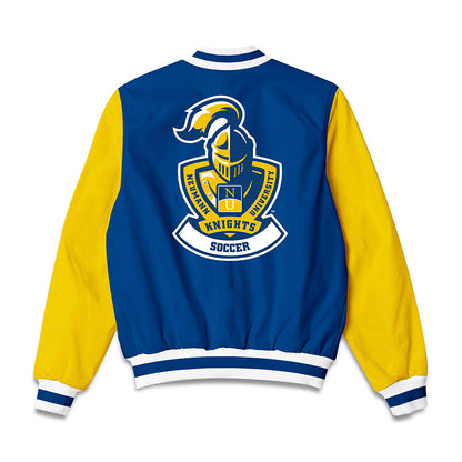 Neumann - NCAA Men's Soccer : Zion Atta-Krah - Bomber Jacket-3