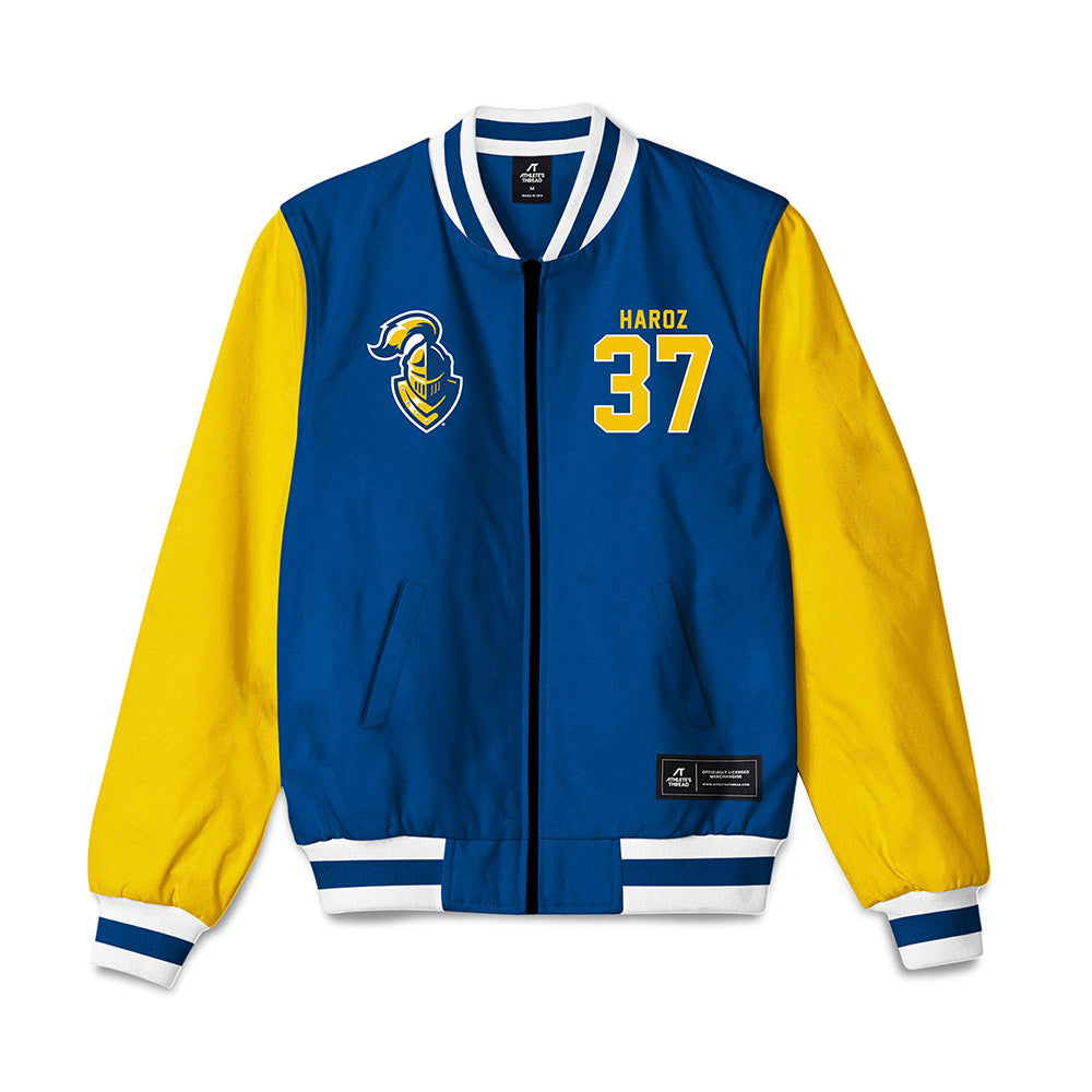 Neumann - NCAA Baseball : Justin Haroz - Bomber Jacket-0