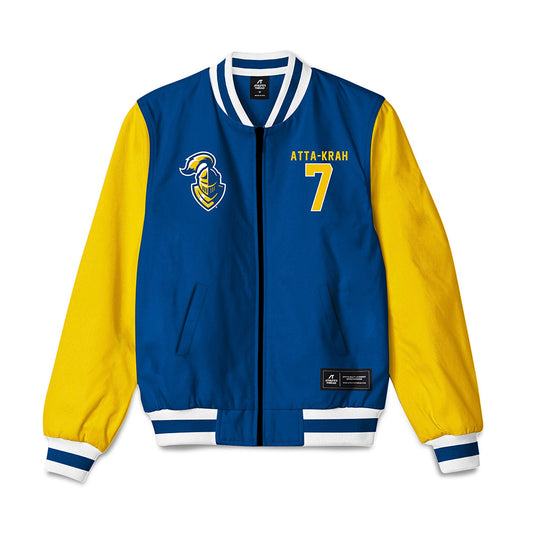 Neumann - NCAA Men's Soccer : Zion Atta-Krah - Bomber Jacket-0