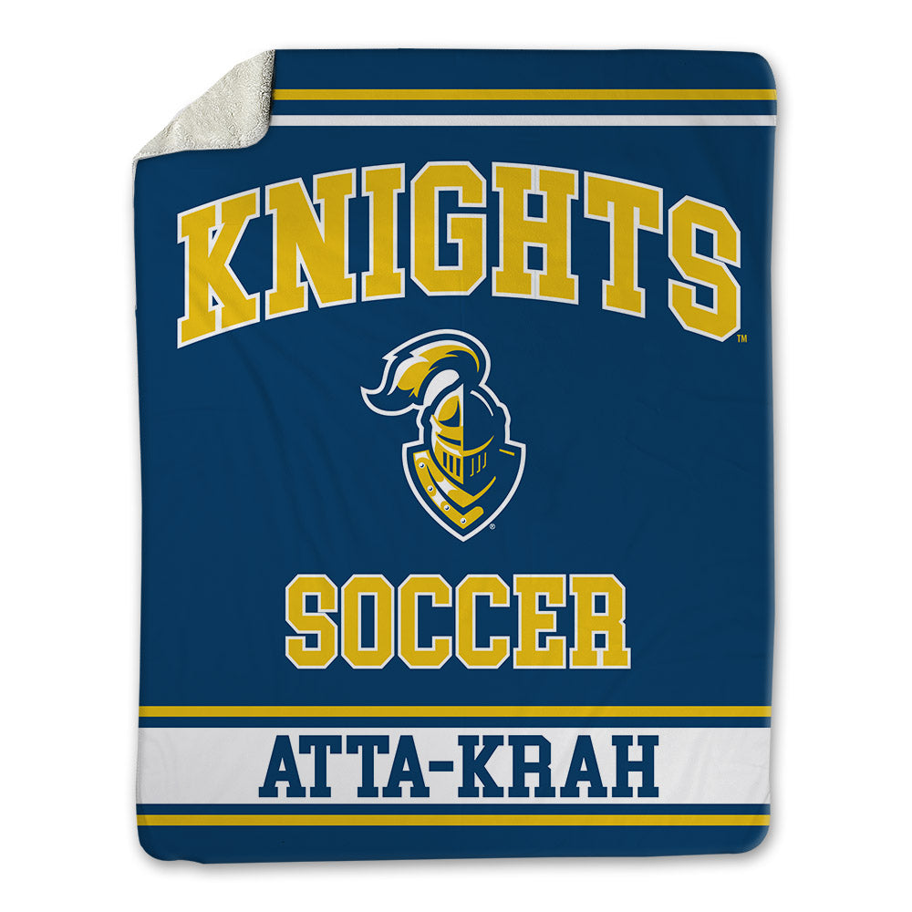 Neumann - NCAA Men's Soccer : Zion Atta-Krah - Blanket-0