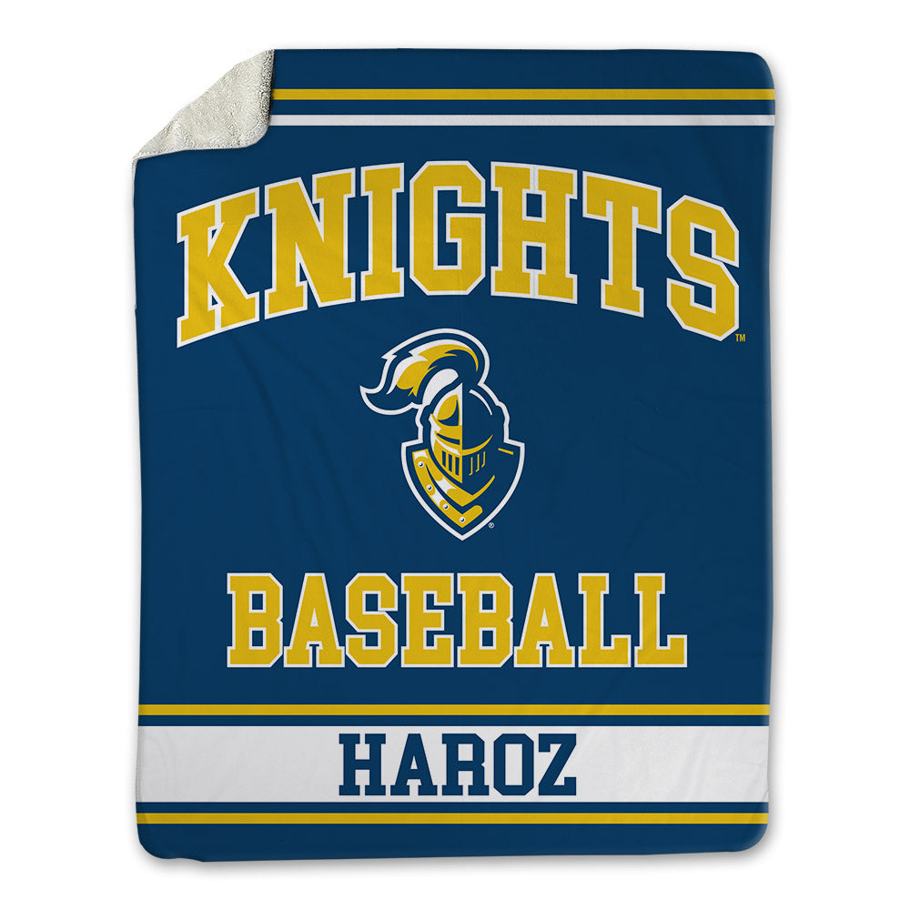 Neumann - NCAA Baseball : Justin Haroz - Blanket-0