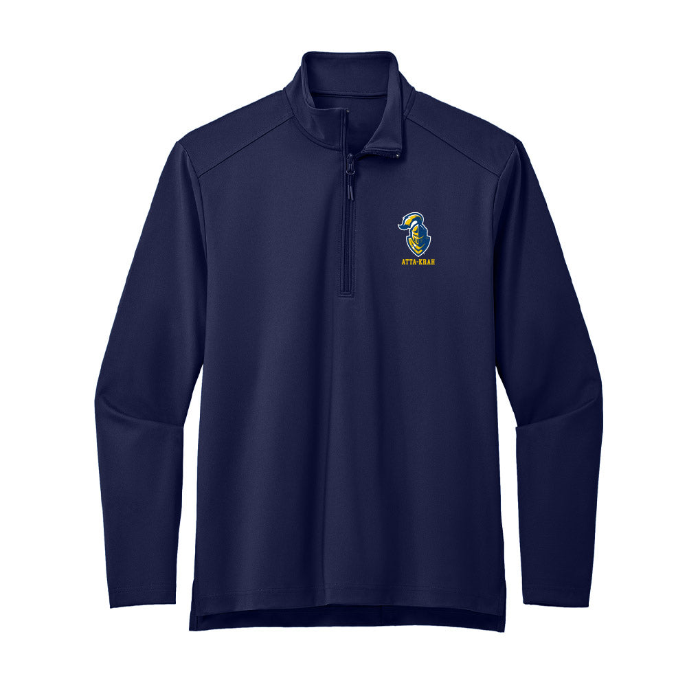 Neumann - NCAA Men's Soccer : Zion Atta-Krah - Premium Quarter Zip Jacket-0