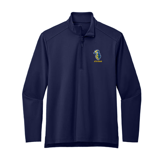 Neumann - NCAA Men's Soccer : Zion Atta-Krah - Premium Quarter Zip Jacket-0