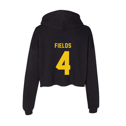 Neumann - NCAA Baseball : Brayden Fields - Women's Crop Fleece Hoodie-1