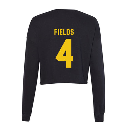 Neumann - NCAA Baseball : Brayden Fields - Women's Cropped Crew Fleece-1