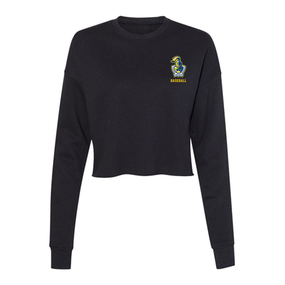 Neumann - NCAA Baseball : Brayden Fields - Women's Cropped Crew Fleece-0