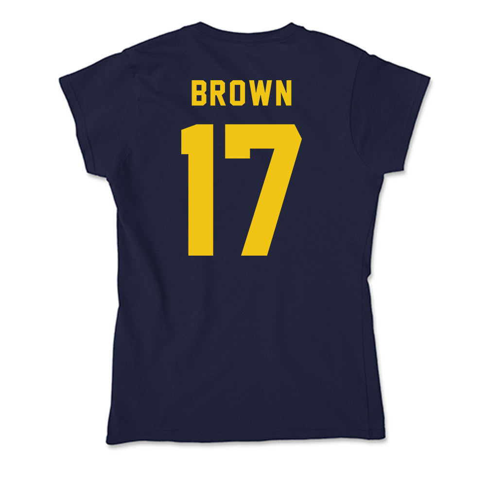 Neumann - NCAA Baseball : Max Brown - Soft Style Women’s T-Shirt-1