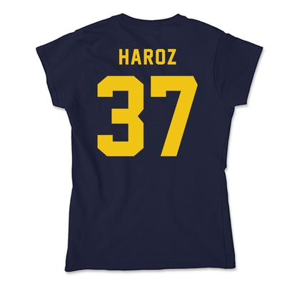 Neumann - NCAA Baseball : Justin Haroz - Soft Style Women’s T-Shirt-1