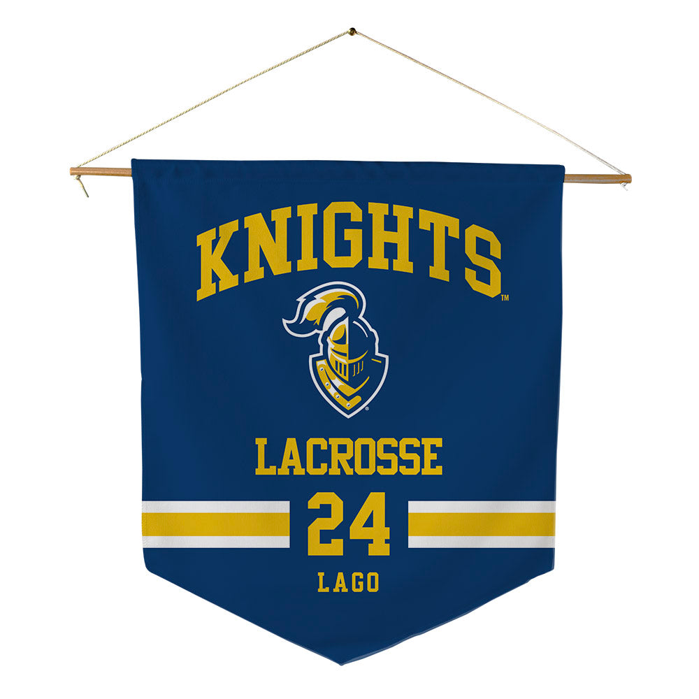 Neumann - NCAA Men's Lacrosse : Michael Lago - Pennant - 18" x 21"-0