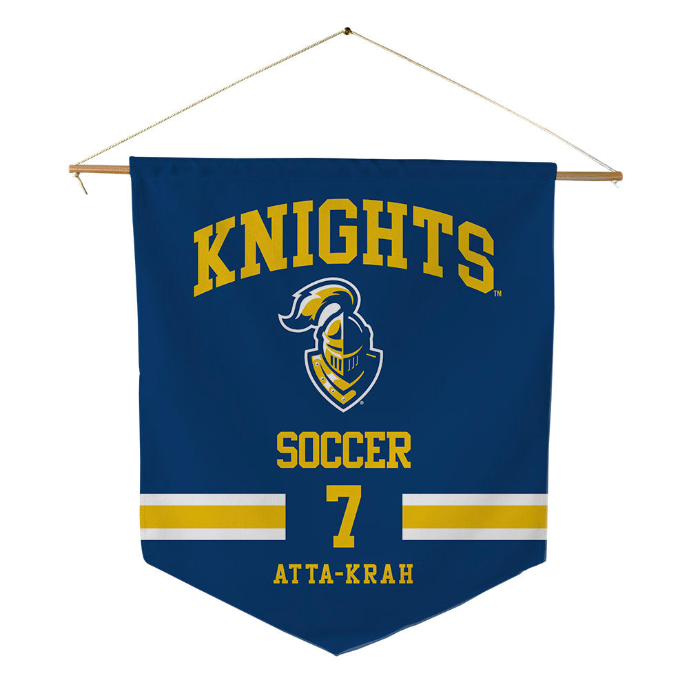 Neumann - NCAA Men's Soccer : Zion Atta-Krah - Pennant - 18" x 21"-0