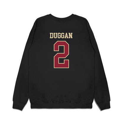 Boston College - NCAA Men's Basketball : Colby Duggan - Vintage Basketball Premium Crewneck Sweatshirt-1