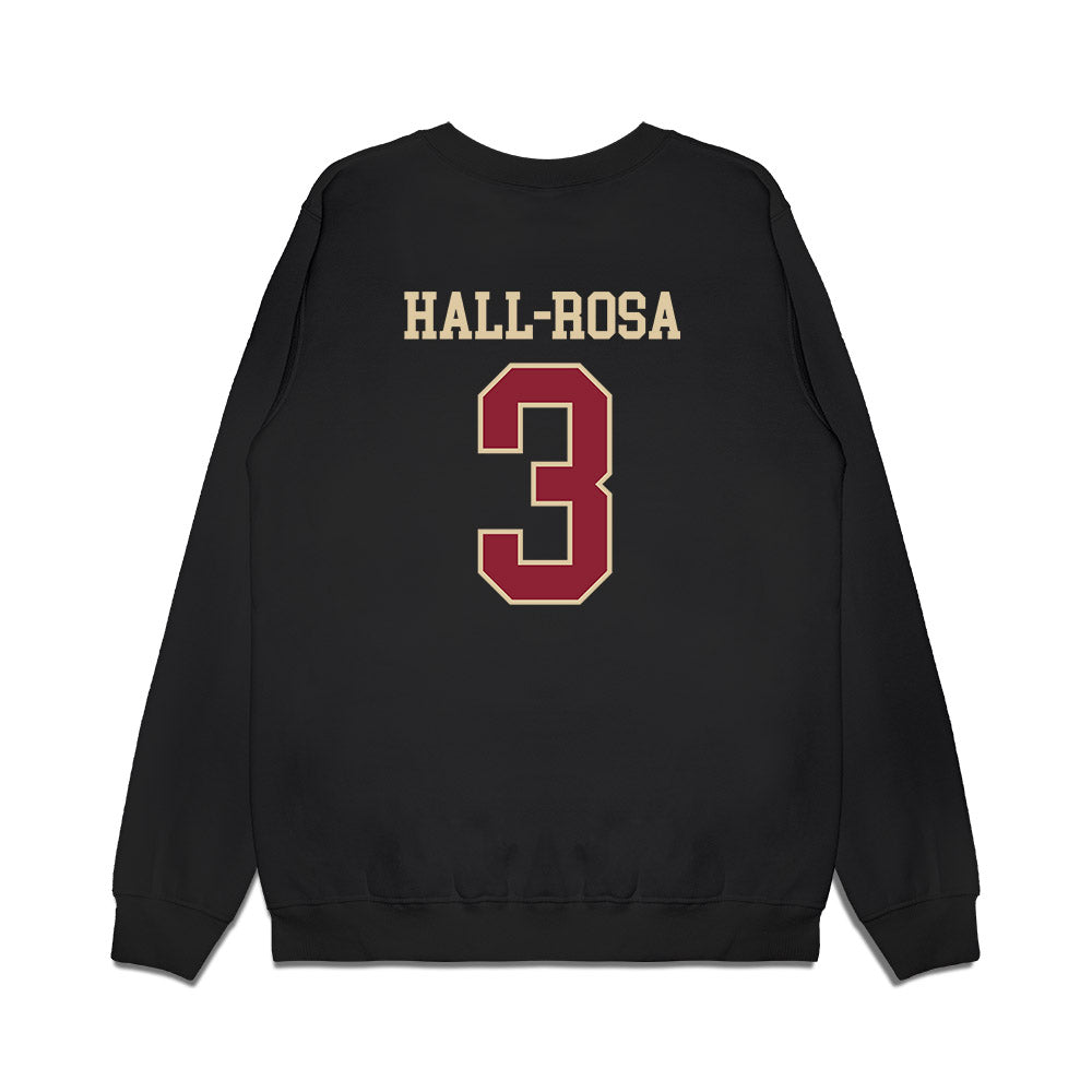 Boston College - NCAA Women's Basketball : Natalia Hall-Rosa - Vintage Basketball Premium Crewneck Sweatshirt-1