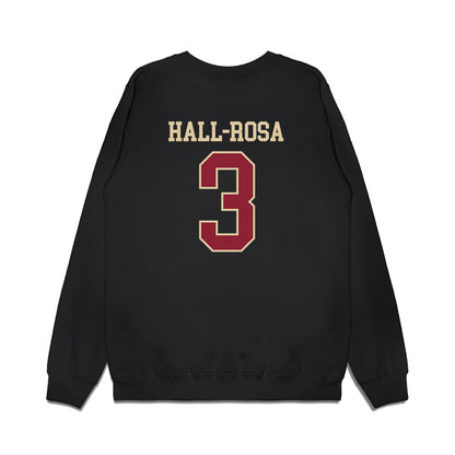 Boston College - NCAA Women's Basketball : Natalia Hall-Rosa - Vintage Basketball Premium Crewneck Sweatshirt-1