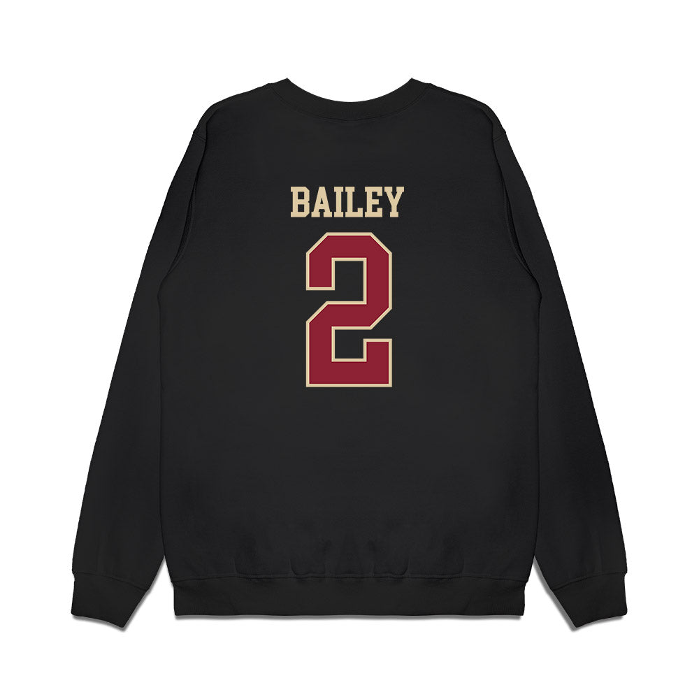 Boston College - NCAA Men's Basketball : Jack Bailey - Vintage Basketball Premium Crewneck Sweatshirt-1