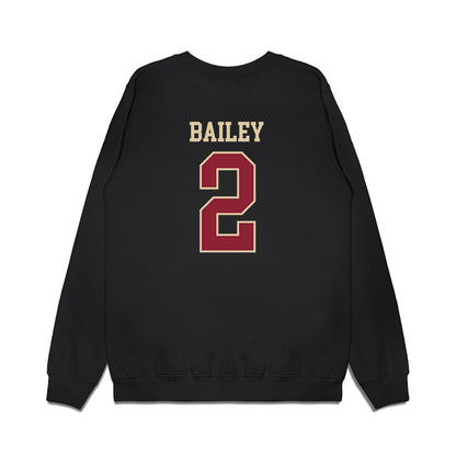 Boston College - NCAA Men's Basketball : Jack Bailey - Vintage Basketball Premium Crewneck Sweatshirt-1