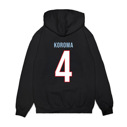 UConn - NCAA Men's Basketball : Dwayne Koroma - Vintage Shersey Premium Hooded Sweatshirt-1