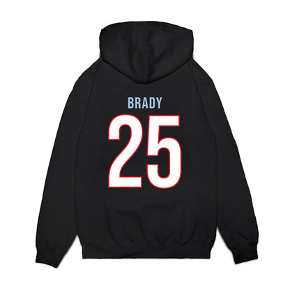 UConn - NCAA Women's Basketball : Ice Brady - Vintage Shersey Premium Hooded Sweatshirt-1