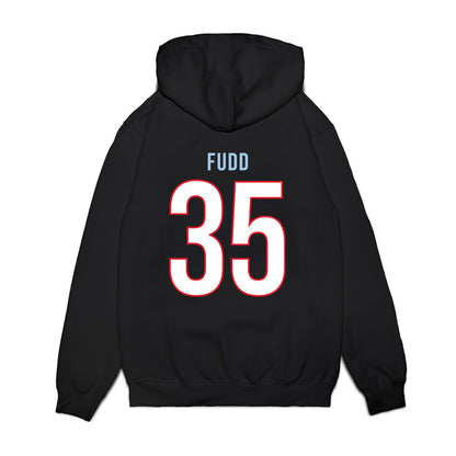 UConn - NCAA Women's Basketball : Azzi Fudd - Vintage Shersey Premium Hooded Sweatshirt-1