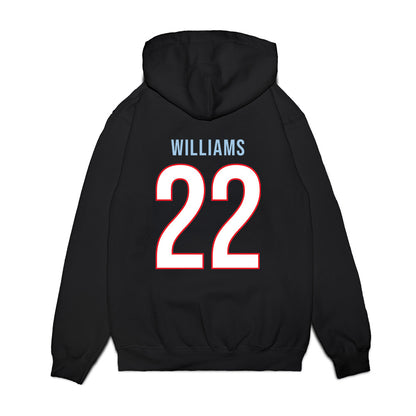 UConn - NCAA Women's Basketball : Serah Williams - Vintage Shersey Premium Hooded Sweatshirt-1