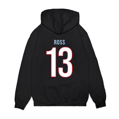 UConn - NCAA Men's Basketball : Jacob Ross - Vintage Shersey Premium Hooded Sweatshirt-1