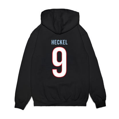 UConn - NCAA Women's Basketball : Kayleigh Heckel - Vintage Shersey Premium Hooded Sweatshirt-1