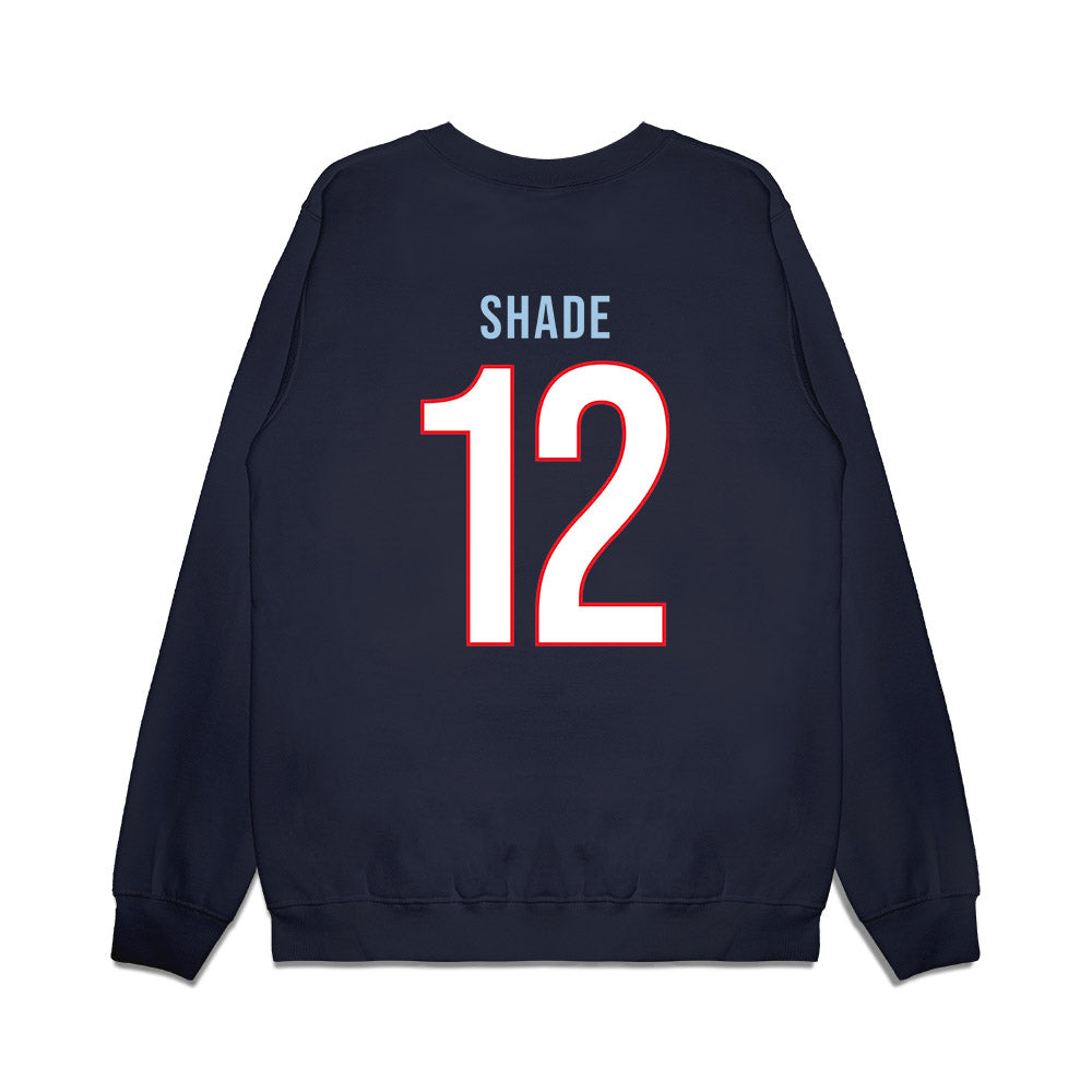 UConn - NCAA Women's Basketball : Ashlynn Shade - Vintage Shersey Premium Crewneck Sweatshirt-1