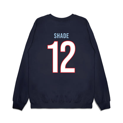 UConn - NCAA Women's Basketball : Ashlynn Shade - Vintage Shersey Premium Crewneck Sweatshirt-1