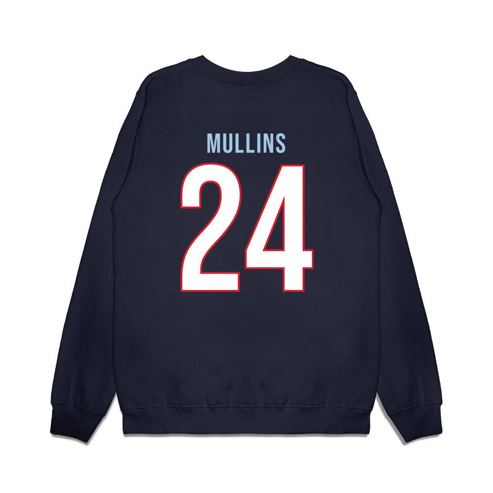 UConn - NCAA Men's Basketball : Braylon Mullins - Vintage Shersey Premium Crewneck Sweatshirt-1