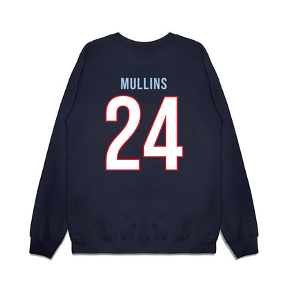 UConn - NCAA Men's Basketball : Braylon Mullins - Vintage Shersey Premium Crewneck Sweatshirt-1