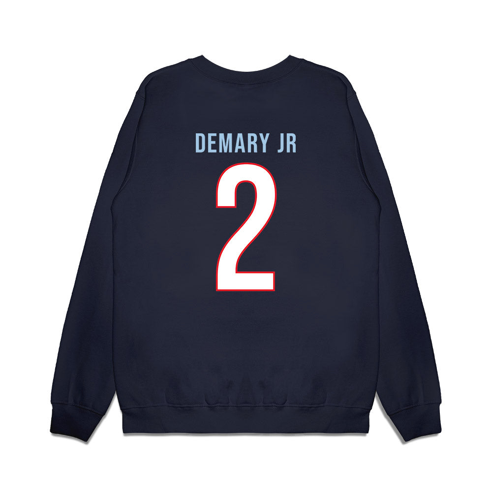 UConn - NCAA Men's Basketball : Silas Demary Jr - Vintage Shersey Premium Crewneck Sweatshirt-1