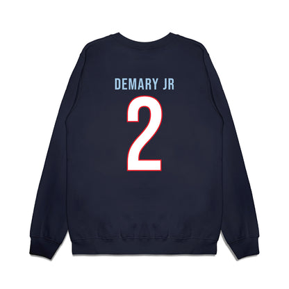 UConn - NCAA Men's Basketball : Silas Demary Jr - Vintage Shersey Premium Crewneck Sweatshirt-1