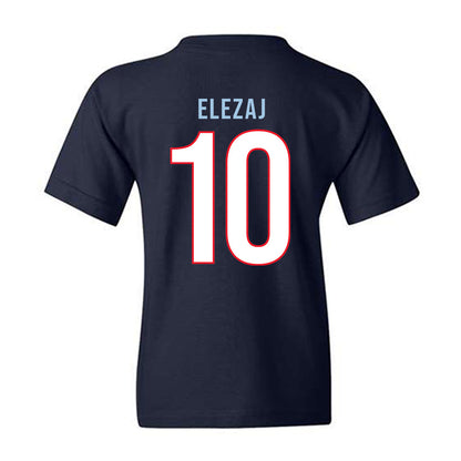 UConn - NCAA Men's Basketball : Rrezon Elezaj - Vintage Shersey Youth T-Shirt-1