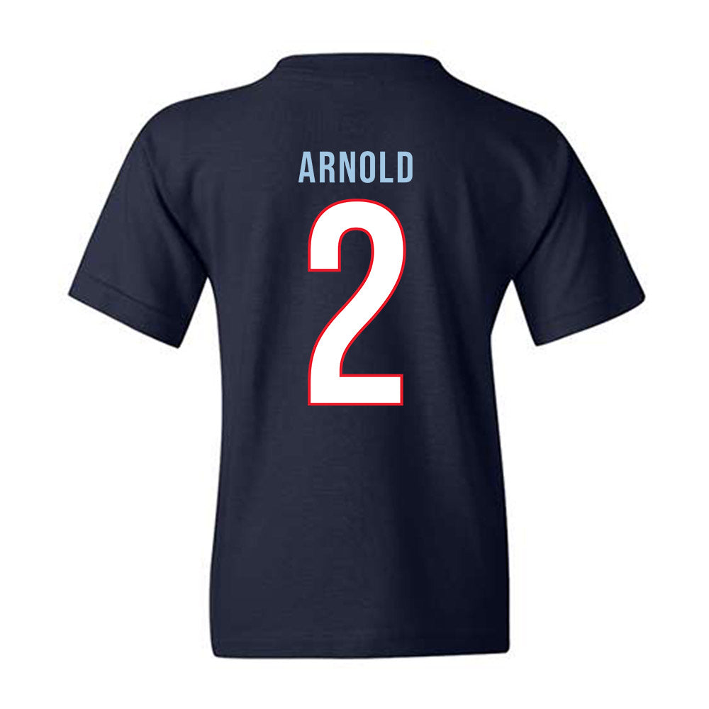 UConn - NCAA Women's Basketball : KK Arnold - Vintage Shersey Youth T-Shirt-1