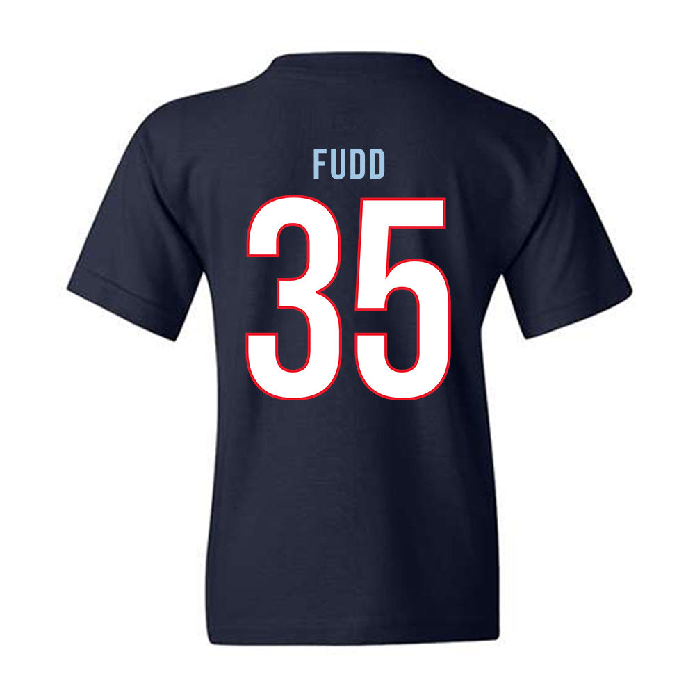 UConn - NCAA Women's Basketball : Azzi Fudd - Vintage Shersey Youth T-Shirt-1