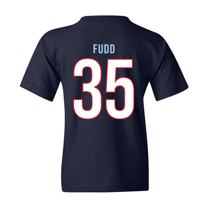 UConn - NCAA Women's Basketball : Azzi Fudd - Vintage Shersey Youth T-Shirt-1